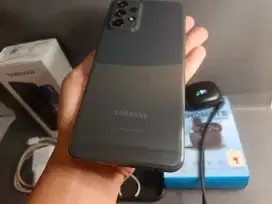Samsung Galaxy A23 NFC Dualsim RAM 6+6/128GB Hitam Lengkap ada bonus
