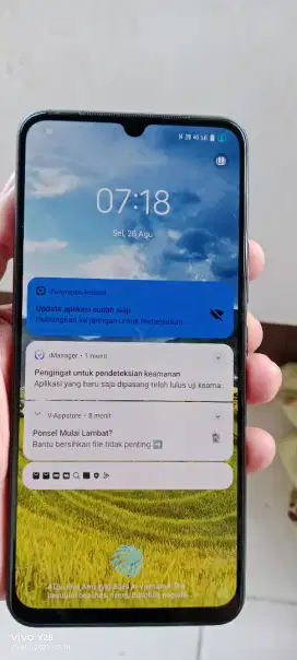 Vivo.  V21 resmi. 8+4/128 hp cas biasa mlus NFC