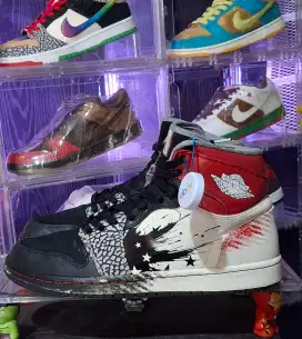 AIR JORDAN 1 RETRO HIGH X DAVE WHITE VNDS 2011 SIZE 44.5 ORIGINAL