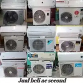 Ac 1/2pk-2pk Bekas Plus Pasang