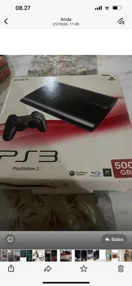 Di jual ps 3 bekas