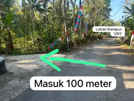 JUAL TANAH DEKAT LAHAN KAMPUS UNY WATES KULONPROGO