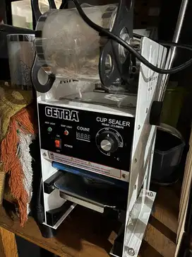 [Second Good Condition] Getra Manual Cup Sealer Mesin Press ETD8SM