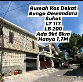 Rumah Kos Dekat Bunga Dewandaru Suhat Malang Kota