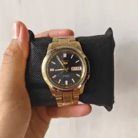 JAM SEIKO 5 SNKK22K1 BLACK DIAL PRELOVED
