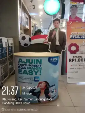 Dibutuhkan marketing CC perbankan