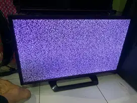 Sharp 32inc analog minus garis sehelai