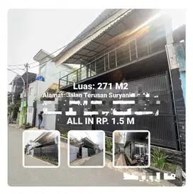 Termurah! Lelang Gudang di Terusan Suryani Bandung