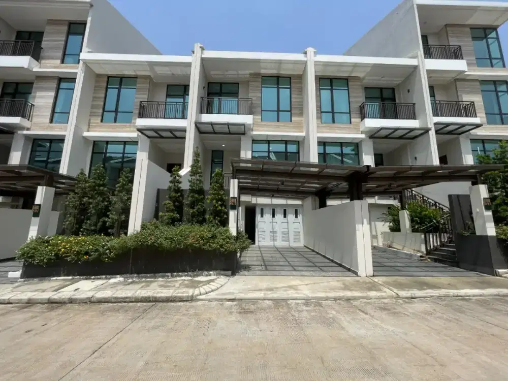 Disewakan rumah 3 lt full furnished di pondok indah town house