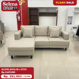 Sofa L Glivel Selma
