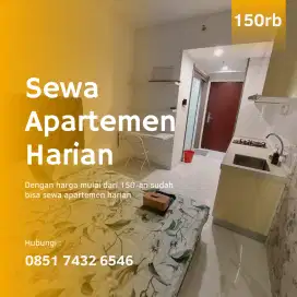 Sewa apartemen harian Green Pramuka City