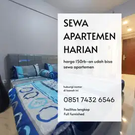 Disewakan apartemen harian Green Pramuka City termurah