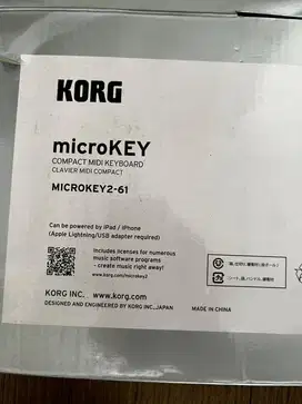 KORG microKEY 61 keys
