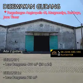 SEWA Gudang Pergudangan Angtropolis 46 31 Margomulyo Surabaya Permai