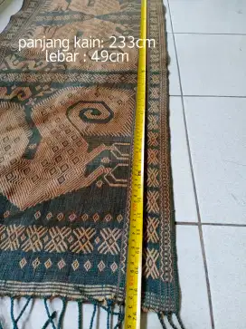 Tenun vintage, cek deskripsinya.