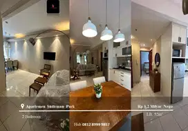 Dijual Apartemen Sudirman Park High Floor 2BR Full Furnished Tower A
