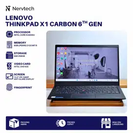 Lenovo ThinkPad X1 Carbon 6th Gen Core i5 8250U 8GB/256GB Laptop