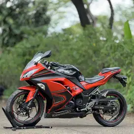 KAWASAKI NINJA 250 FI ABS SE ORANGE 2013 KM 18K PAJAK PANJANG SUPERB