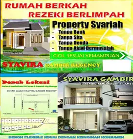 rumah 2 lantai dijual murah diperumahan syariah ditembung tanpa bank