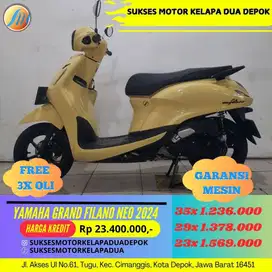 YAMAHA GRAND FILANO NEO HYBRID 2024 CASH/KREDIT SYARAT MUDAH KTP/KK