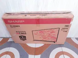 TV LED SHARP 32IN DIGITAL KONDISI NORMAL MULUS GARANSI
