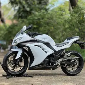 KAWASAKI NINJA 250 FI OLD PUTIH 2013 PAJAK ON KM 5K LIKE NEW