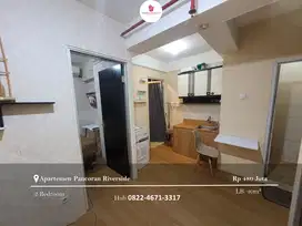 Dijual Apartement Pancoran Riverside 2BR Full Furnished Lantai Sedang