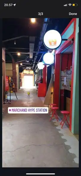 DIJUAL KIOS MARCHAND HYPE STATION BINTARO