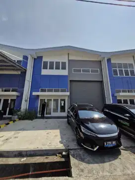 Disewa gudang bagus murah 1 lantai di salembaran dadap