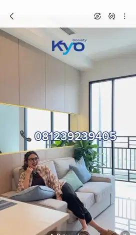 Apartemen berkonsep Jepang Strategis dekat kampus di Surabaya