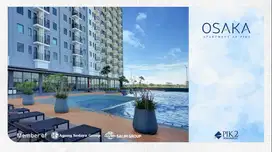 Apartemen Osaka 2 BR Full Furnished di PIK 2