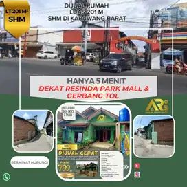 DIJUAL CEPAT RUMAH 1 LANTAI DEKAT HOTEL SWISSBELLIN KARAWANG BARAT