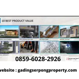 INVESTASI PALING MENARIK LOKASI 5 AKSES TOLL 2PINTU KELUAR TAMAN TEKNO