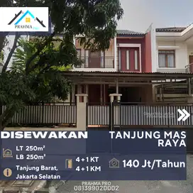 Tanjung Barat Disewakan Dalam Komplek Perumahan Elite Lokasi Strategis
