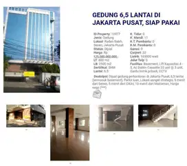 Disewakan Gedung Kantor Cikini Jakarta Pusat
