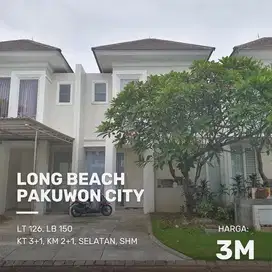 Rumah Long Beach Pakuwon City MINIMALIS SIAP HUNI