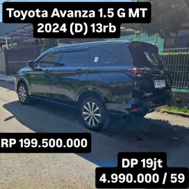 Like New KM 13rb.. Toyota Avanza G MT 2024 (D)