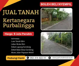 Tanah Dijual Kertanegara Purbalingga