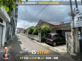 Dijual Tanah Premium Strategis Bonus Rumah Lama berlokasi Demangan