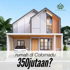 Rumah Cantik 3 Menit dari De Tjolomadu Harga 350 jutaan!