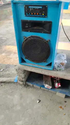 Speaker aktif rakitan 12 inch acr + tweeter 400watt