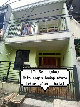 Dijual cepat rumah di tanjung duren jakarta barat
