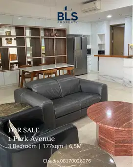 FOR SALE Apartement 1 Park Avenue 3BR