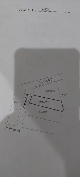 tanah untuk hunian  tengah kota