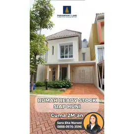 Rumah Ready Stock FREE PPN Atlanta Village
