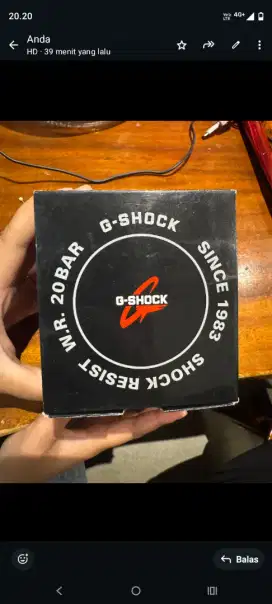 Jam G-SHOCK  hadiah lomba Agustus - an
