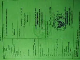 dijual tanah SHMP strategis pinggir jalan besar di brosot kulon progo