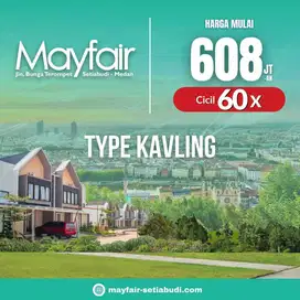 Dijual Tanah Kavling Siap Bangun di Komplek Mewah Mayfair Medan