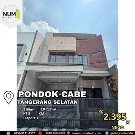 Rumah Semi Furnish di Puri Madani 2 Pondok Cabe Tangerang Selatan