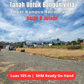 Tanah SHM Siap Balik Nama Cocok Bangun Villa di Batu